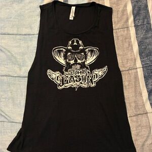 John Eason Bella Canvas Jet Black Tee